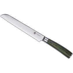 Hexclad Brødkniv 67-lags Damaskus 20 cm Brødkniv 20 cm
