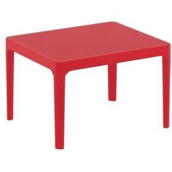 Siesta Sky Side Kunststoff Rot Beistelltisch