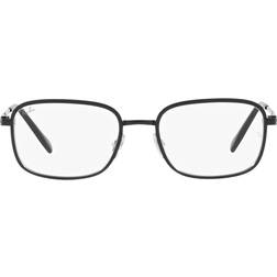 Ray-Ban Rb6495 Schwarz Fassung Klar Glas Polarisiert 52-19 Schwarz 52-19