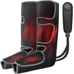 Medcursor Air compression leg massager with heat, calf and foot massager for circulation