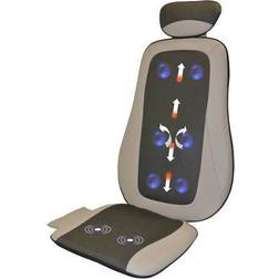 Carepeutic op-comfort shiatsu massage cushion with vibration and heat kh28311