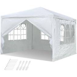 Yescom 10x10' Wedding Party Tent Heavy Duty Gazebo Event w/ Removable