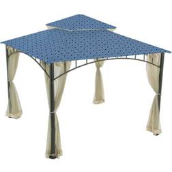 Garden Winds Replacement Canopy Top Cover the Madaga Gazebo -Standard