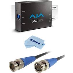 Aja UTAP SDI Simple USB 3.0 Powered SDI Capture Device W/3G-SDI BNC to BNC Cable