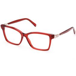 Swarovski Cadres optiques Sk5442 col. 066 Femme CarrÃ Rouge