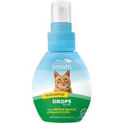 Tropiclean Fresh Breath Cat Dental Water Additive Drops A Cat Breath 2.2