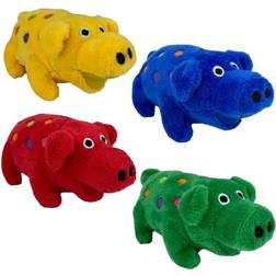 Multipet 4 Mini Plush Pig DogToy