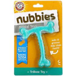 Arm & Hammer Nubbies Dental for Moderate Chewers Tribone Peanut Butter