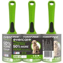 Evercare Pet Lint Roller 100 Sheet 3pk