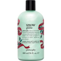 Philosophy Shampoo Shower Gel & Bubble Bath Snow Globe 16.2fl oz