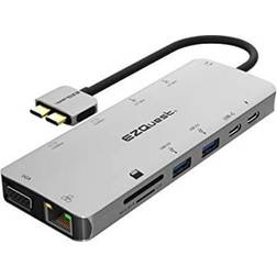 Ezquest X40213 Dock USB-C Multimédia 13 Ports