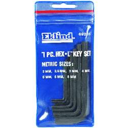 Eklind Short Arm L-Key Set Hex Head Screwdriver