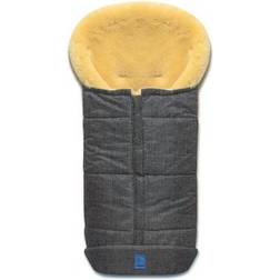 Eisbärchen 975 GM Premium Lammfellfußsack meliert