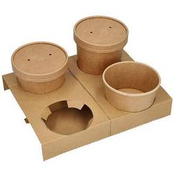 Papstar 88590 Fritstående Brun 25 Stk FSC 198 Mm