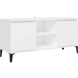 vidaXL Glossy Cabinet Meuble TV 103.5x50cm