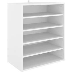 vidaXL Engineered Wood Skoställ 60x70cm