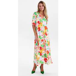 Nümph Nuzahra celandine dress plumeria