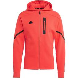 adidas Designed for Gameday Full-Zip Hoodie - Bright Red