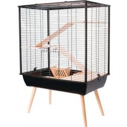 Zolux Cage Neo Cozy Large Rodents H80 Black Color (77.5 x 47.5 x 109 cm)