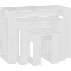 vidaXL Engineered Wood Indskudsbord 28x61cm 3stk
