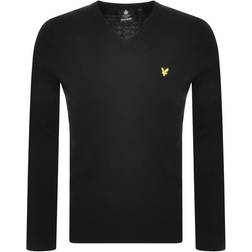 Lyle & Scott Men's V Neck Jumper - Dark Navy