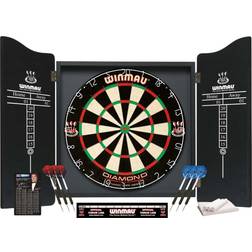 Winmau Professional Homeset Dart Board with Cabinet