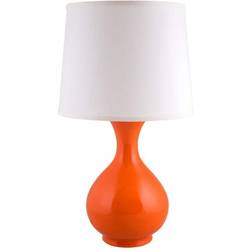 Hewitt Orange Nectar Gloss Table Lamp