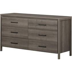 South Shore Gravity 6 Double Maple Chest of Drawer