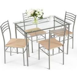 Costway HW61394 Dining Set 42x27.5" 2