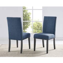 RH Roundhill Biony Blue Kitchen Chair