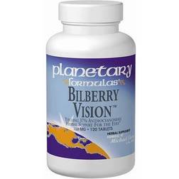 Planetary Herbals Vision Bilberry Extract 100mg 120