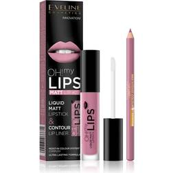 Eveline Cosmetics OH! my LIPS Matt Läpp-set 03 Rose Nude