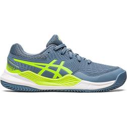 Asics Gel-resolution Gs Clay Tennisskor Steel Blue/Green