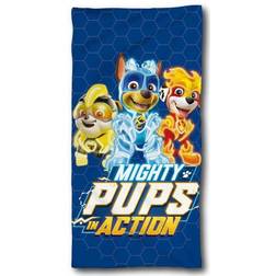 Licens Paw Patrol håndklæde Mighty Pups Action 70x140 cm 100% Bomuld Badehåndklæde