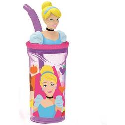 Euromic 3D FIGURINE TUMBLER 360 ML DISNEY PRINCESS BRIGHT & BOLD