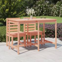 vidaXL Tavolo da Giardino 159.5x82.5x110 cm Legno Massello di Douglas - Marrone