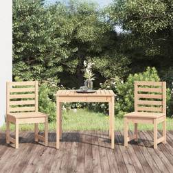 vidaXL 3-tlg. Garten-bistro-set Café-Set, 1 Tisch einschl. 2 Stühle