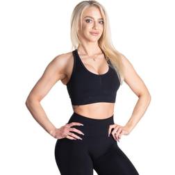 Better Bodies Scrunch Sports Bra - Black