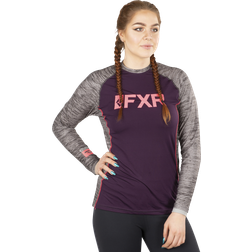 FXR Helium X Tech Chemise Dames Gris-Pourpre