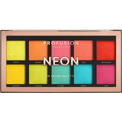 ProFusion Neon 10 Skuggpalett