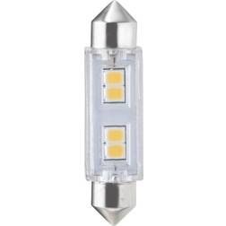 Bulbrite 20-Watt Equivalent T3 Non-Dimmable Festoon LED Light Soft White Light, 3PK