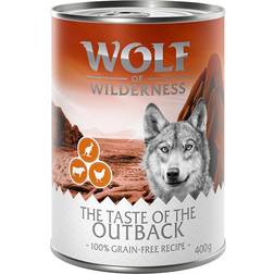 Wolf of Wilderness Økonomipakke: 12 400 "The Taste The Taste Outback