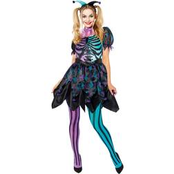 Amscan Haunted Harlequin Kostume