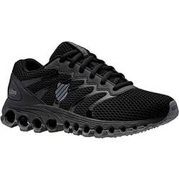 K Swiss Boy's Tubes Comfort Training Shoe Cross Trainer, Black/Charcoal, Big Kid