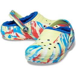 Crocs Classic Lined Marbled Clog - Toddler