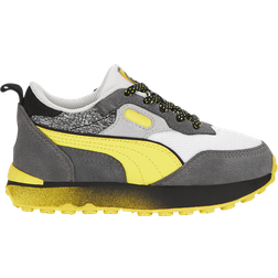 Puma Boys x Paw Patrol Rubble Rider FV Boys' Preschool Running Shoes Grey/Yellow