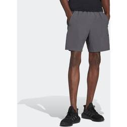 Adidas Essentials Woven Shorts - Grey Five/Black