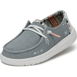 Hey Dude Wendy Youth Boho - Primaire-college Chaussures - Blue