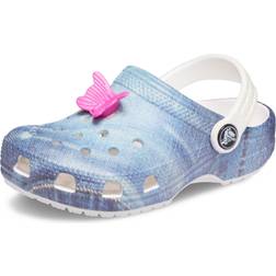 Crocs Baby Blue Classic Denim White/Multi