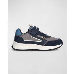 Geox BRIEZEE Boy Sneaker, Navy/Grey